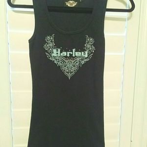 EUC small Harley Davidson tank